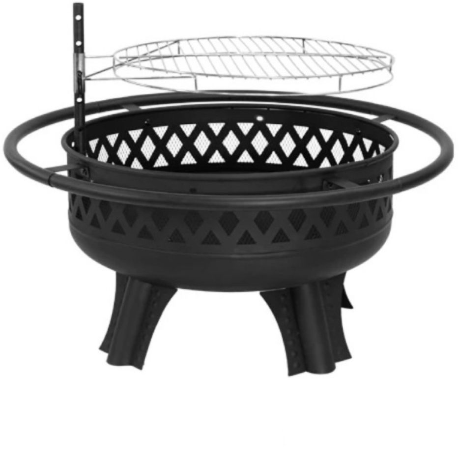 焚き火台多機能幾何学模様ファイヤーディスク