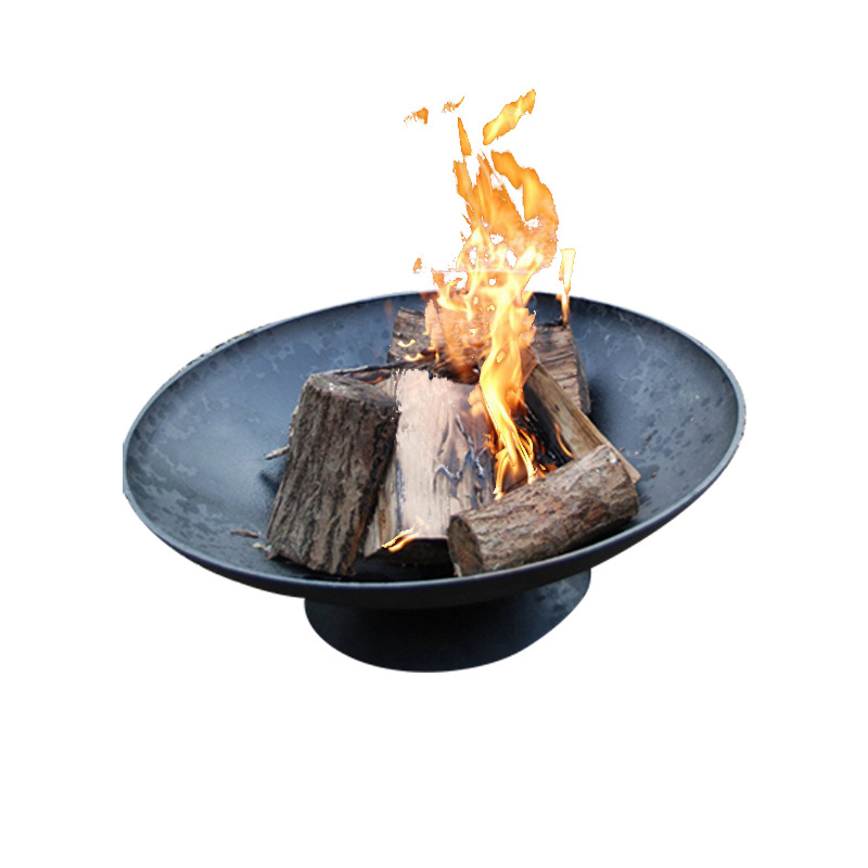 焚き火台 浅型円盤型焚き火台ファイヤーディスク