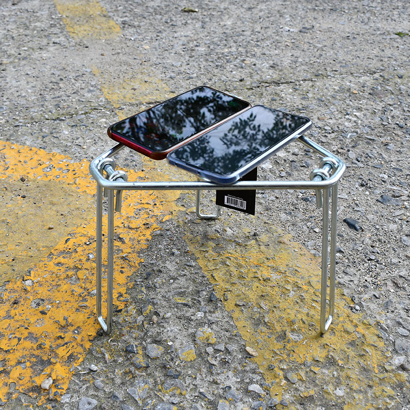 焚き火台 超軽量折りたたみ式五角形一人用焚き火台