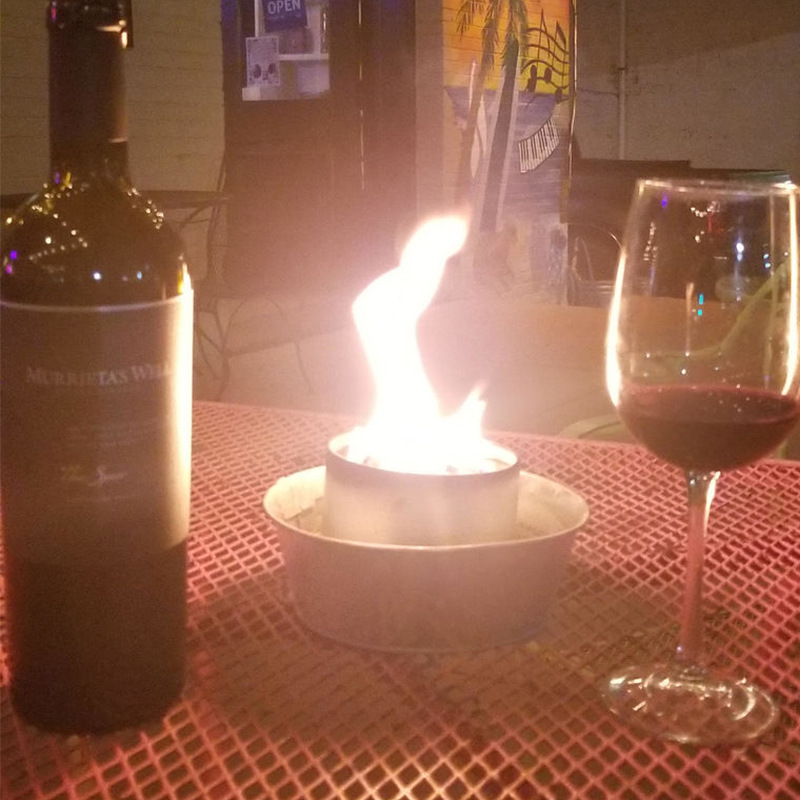 焚き火台 円形コンパクト一人用焚き火台