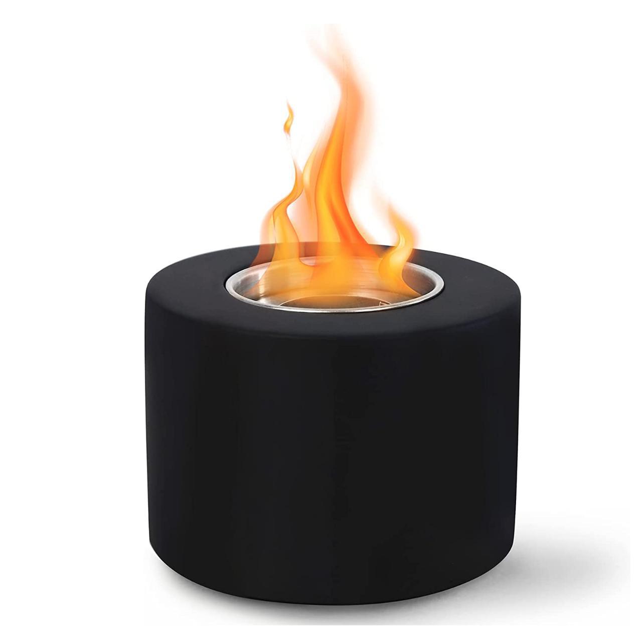 焚き火台 円筒型一人用卓上焚き火台