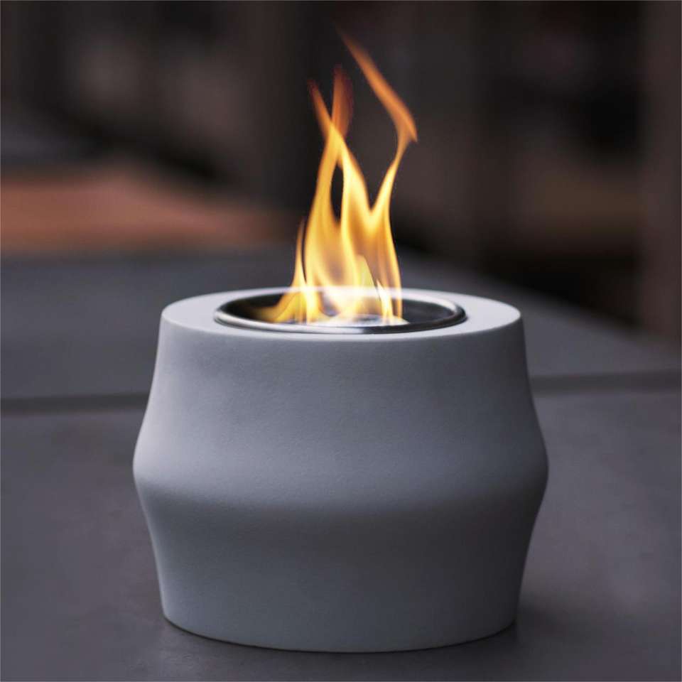 焚き火台 卓上型円筒形一人用焚き火台