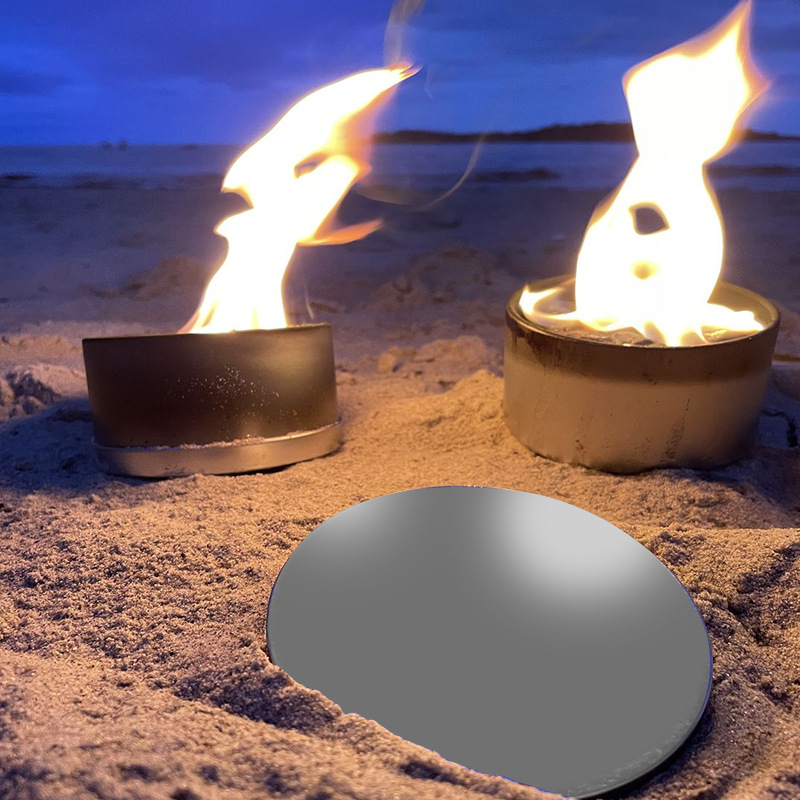 円筒型軽量一人用焚き火台