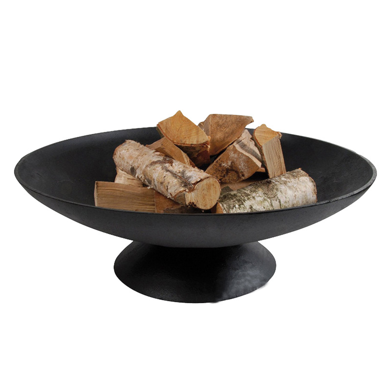 焚き火台 浅型円盤型焚き火台ファイヤーディスク