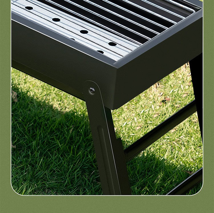 焚き火台 側面抽屉式焚き火台テーブル