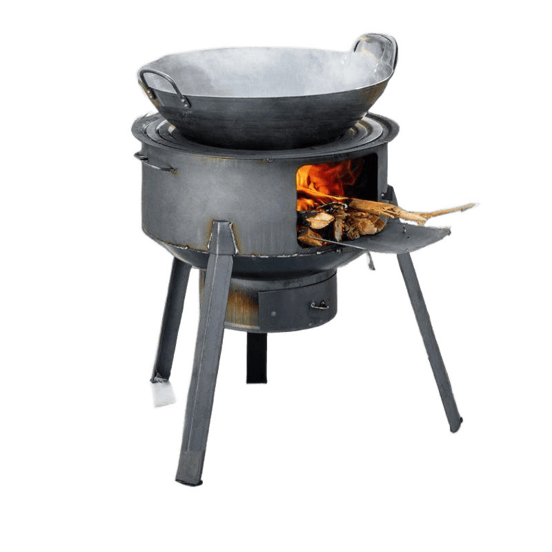 焚き火台 多機能円筒型調理用焚き火台 ソロ