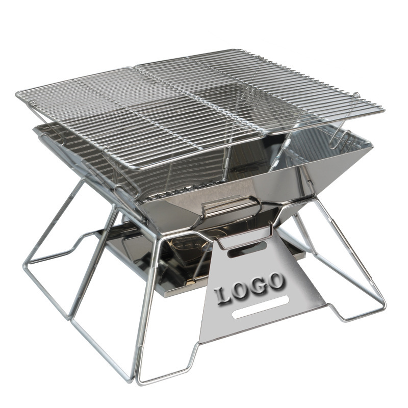 折り畳み式四脚構造焚き火台ソロ用