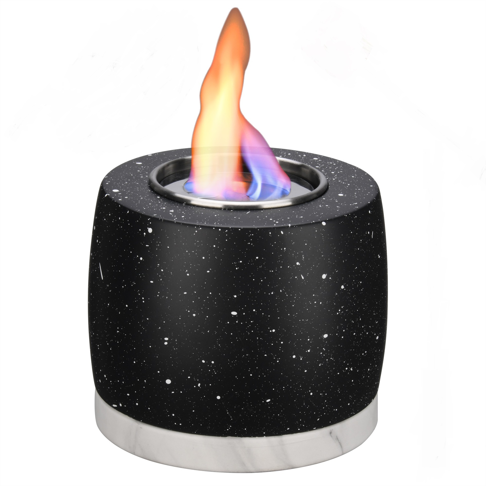 焚き火台 卓上型円筒式一人用小型燃焼台