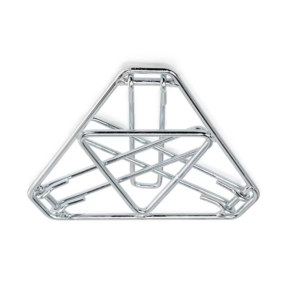 焚き火台 超軽量折りたたみ式三角形焚き火台