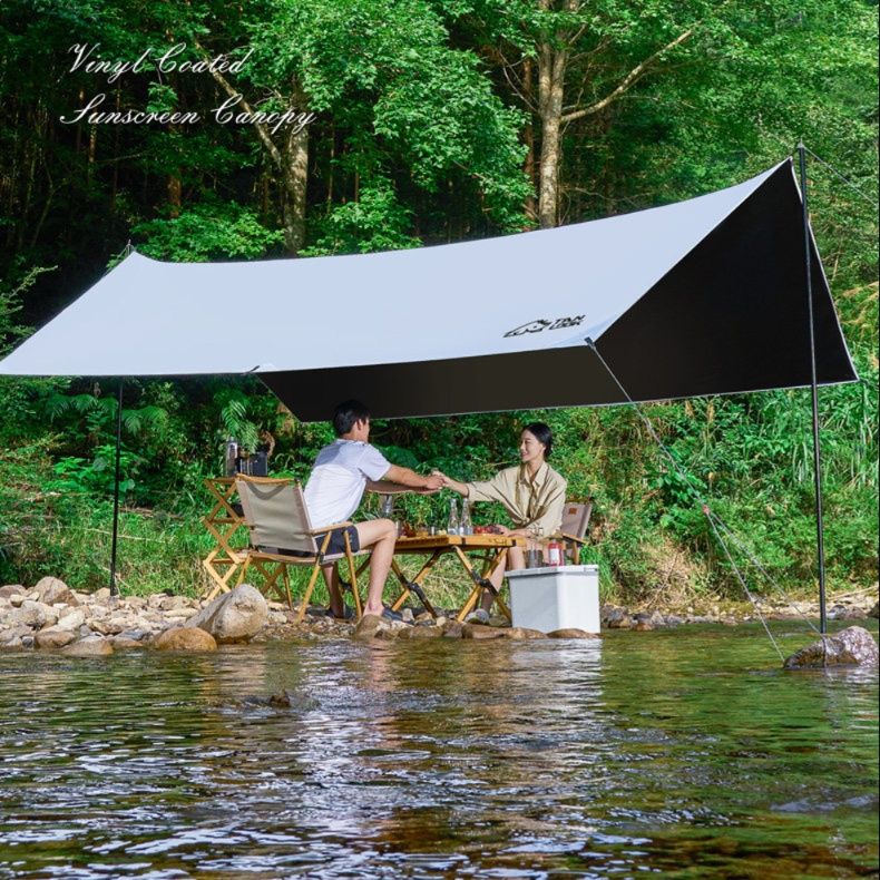 タープ 防風防雨多層構造大型日除けタープ