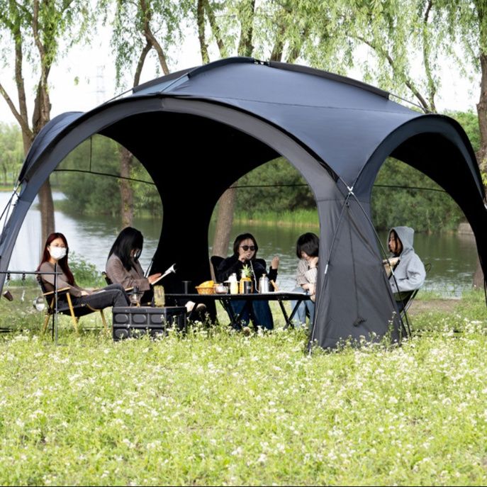 大型ドーム型簡単設営ワンタッチタープ