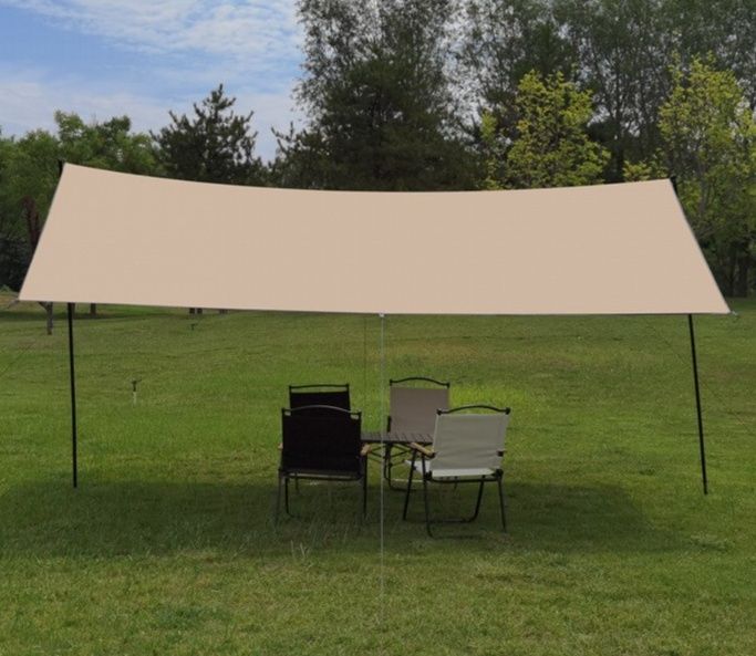 大型日よけ屋外用レクタタープ450×600cm
