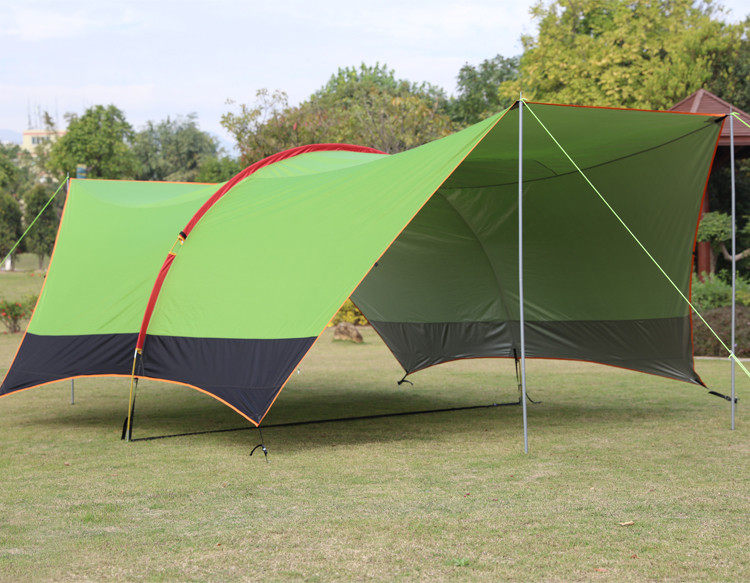 タープ 大型ワイド設計遮光タープテント