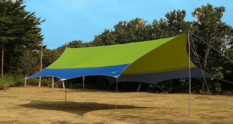 タープ 大型広々ゆったり空間レクタタープ