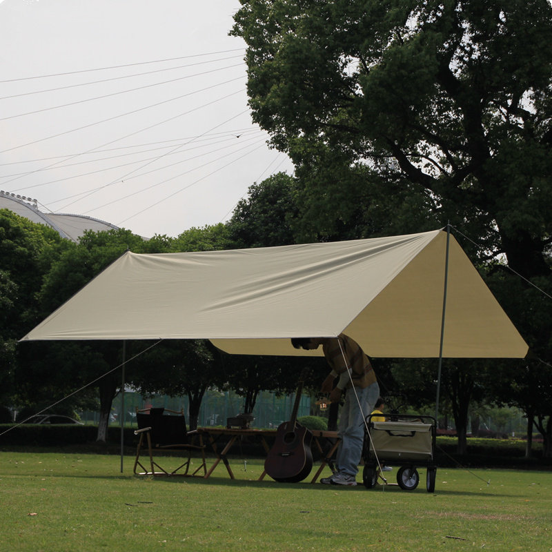 タープ 広々空間確保レクタングル大型日除け幕