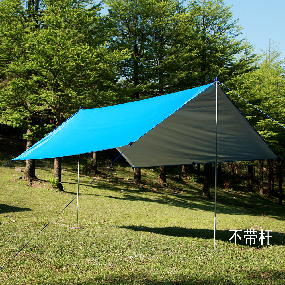 大型軽量レクタタープ 日除け雨除け万能シェルター