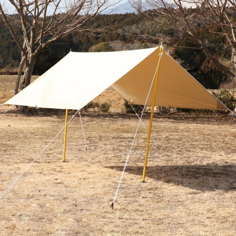 タープ 二色切替デザインスクエアタープ