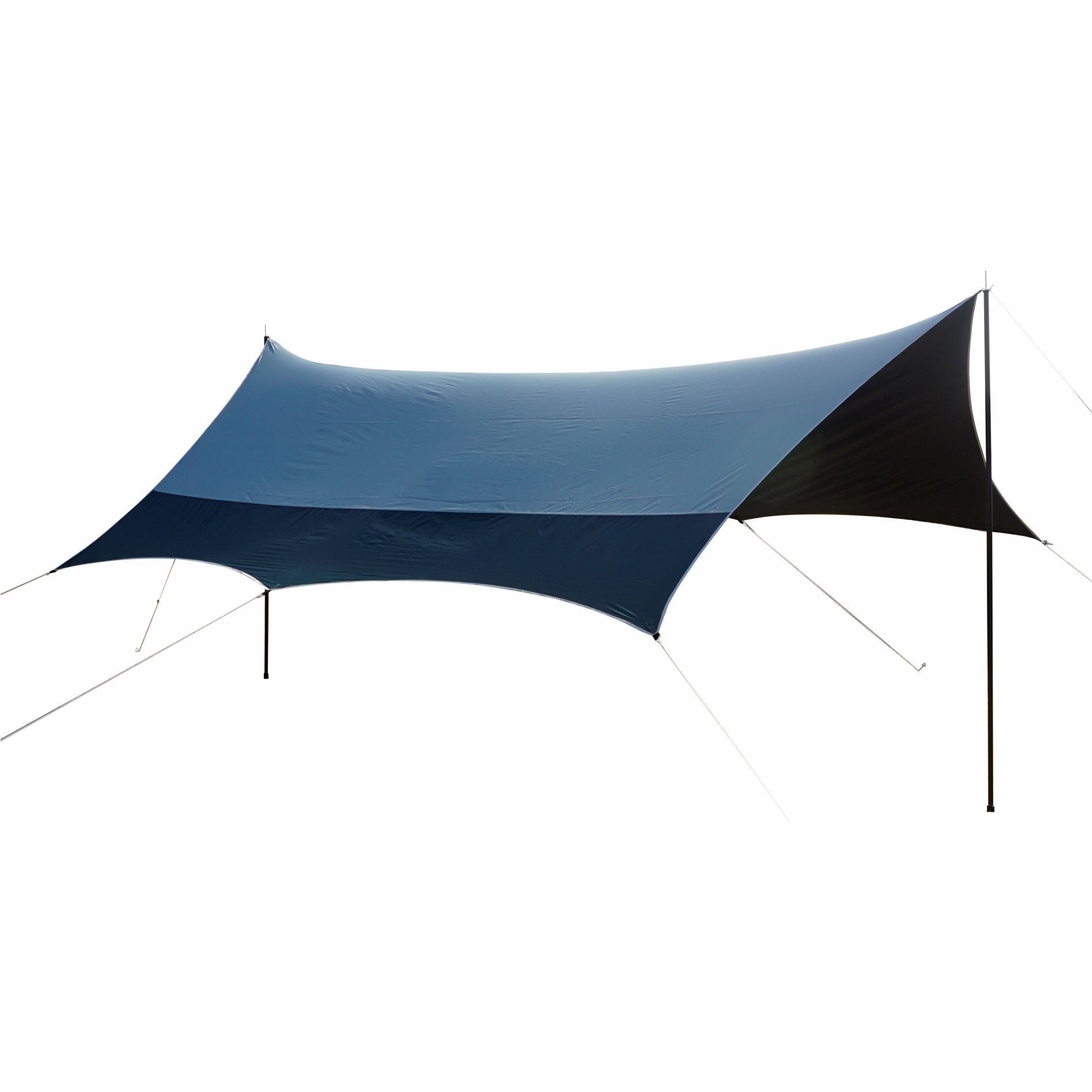 タープ 六角形大型防水タープ簡単設営モデル