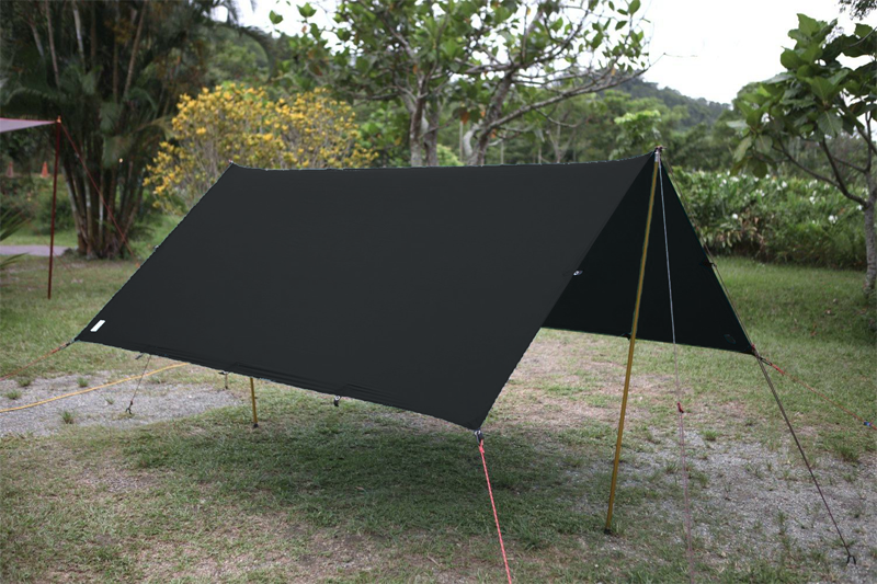 タープ 軽量コンパクト四角形多用途日除け雨よけタープ