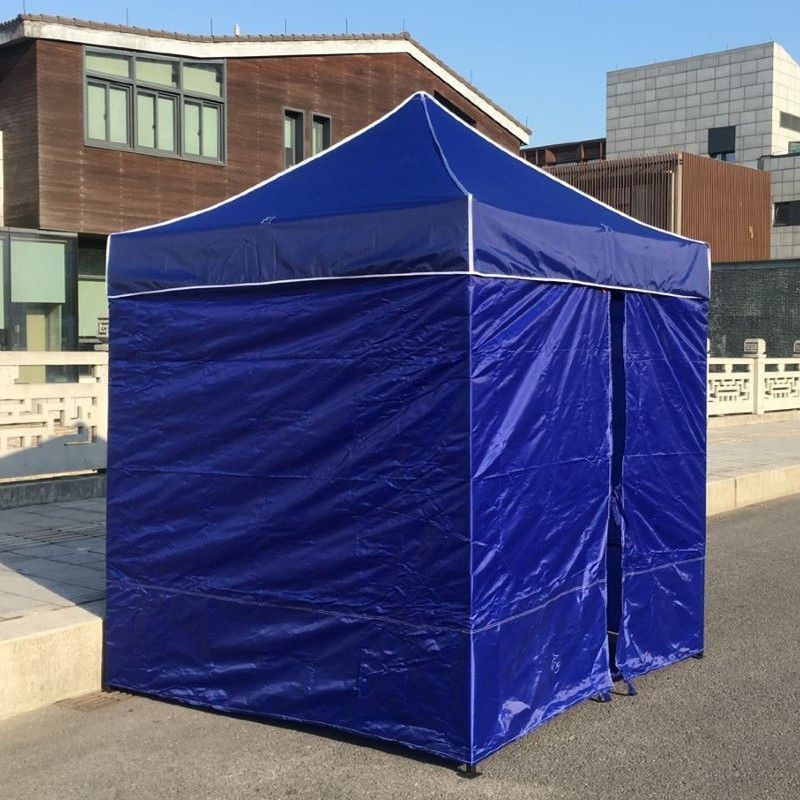 タープ 簡単設営四方幕付きワンタッチタープテント