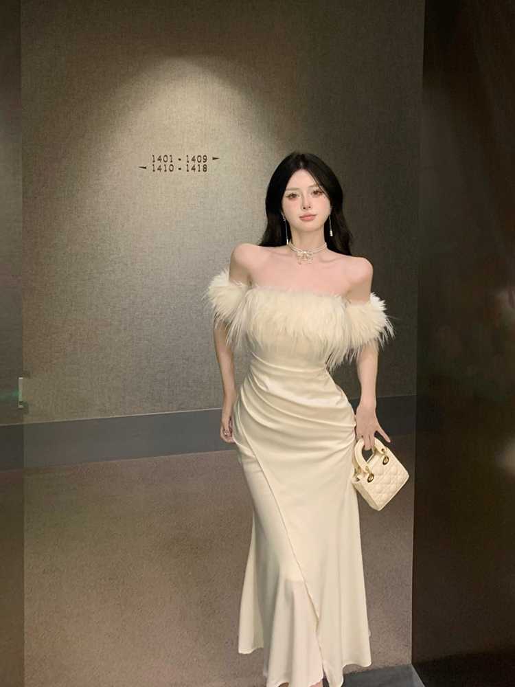 黄色ロングドレスで自分を表現！特別な瞬間を演出する5選