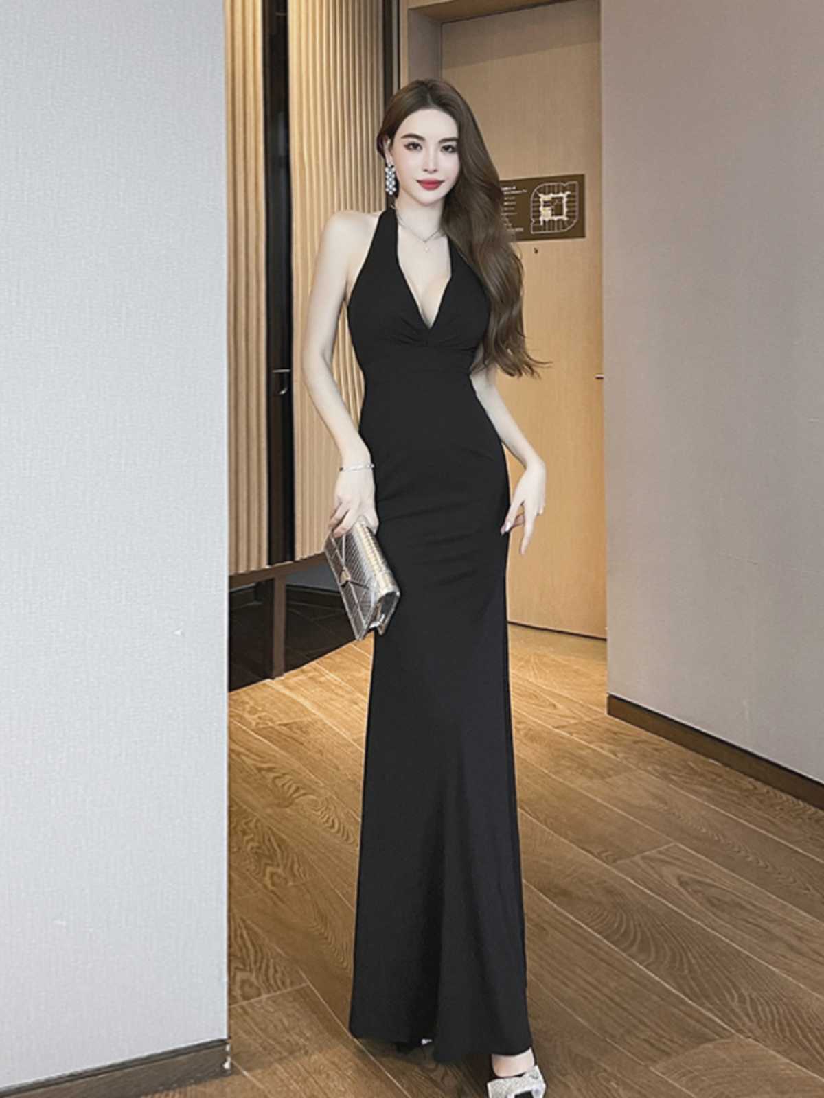 パーティーで映える！Vネックロングドレスのおすすめ5選