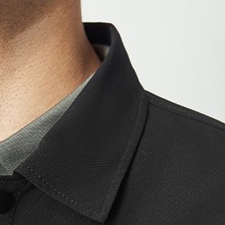 30代メンズファッション 都会的シルエットシャツジャケット