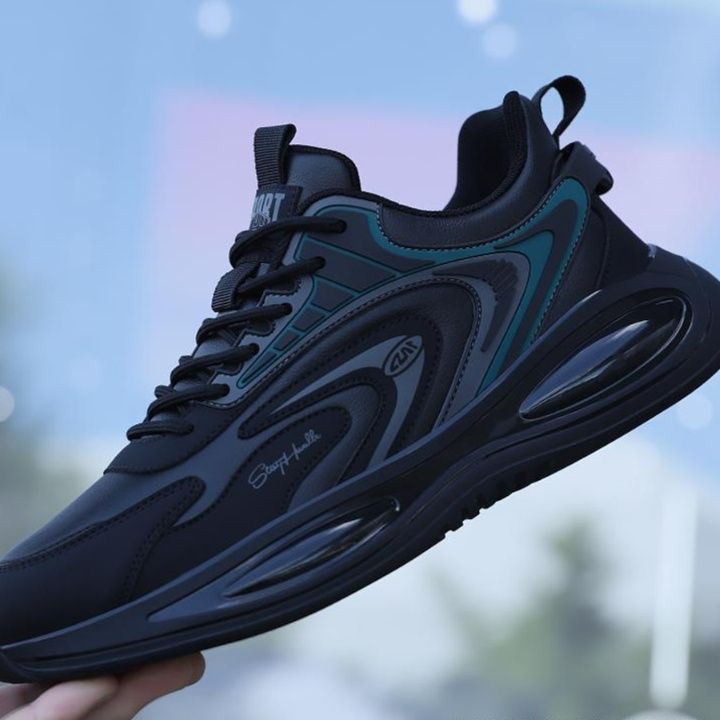 30代メンズファッション 軽量ウェーブソールスニーカー