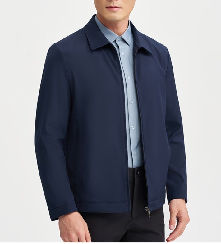 30代メンズファッション スマートシルエット ハリアジャケット