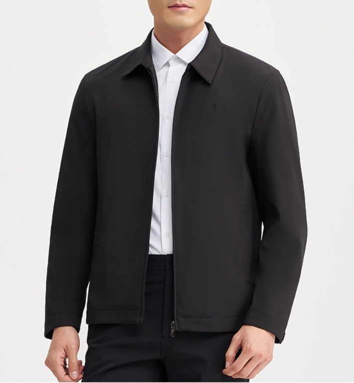 30代メンズファッション スマートシルエット ハリアジャケット