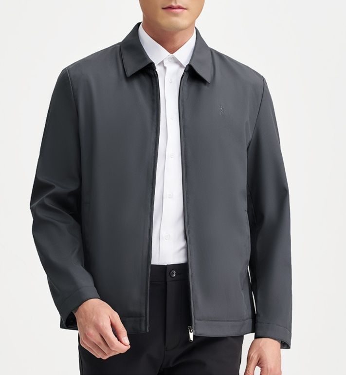 30代メンズファッション スマートシルエット ハリアジャケット