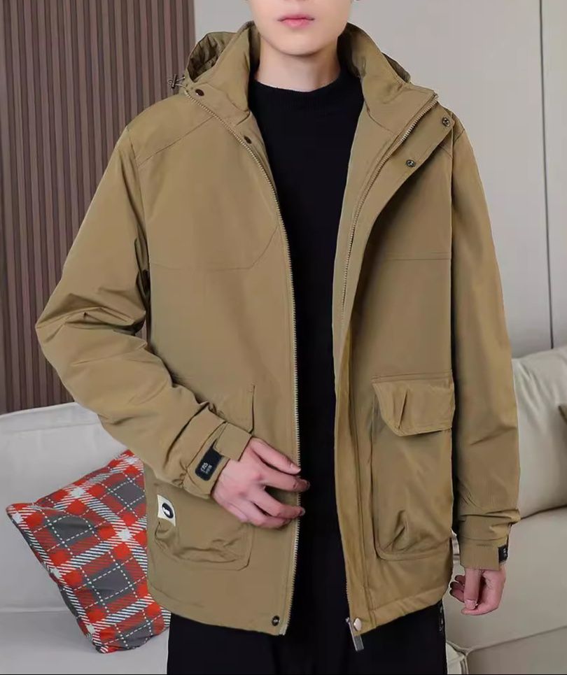 30代メンズファッション 高機能防水ミリタリージャケット