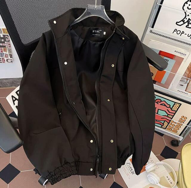 30代メンズファッション 立ち襟ジップアップジャケット メンズ アウター