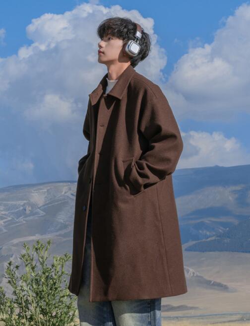 30代メンズファッション 三十代男性向けロングコート秋冬アウター