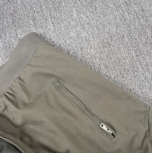 30代メンズファッション メンズライダース風ボンバージャケット黒