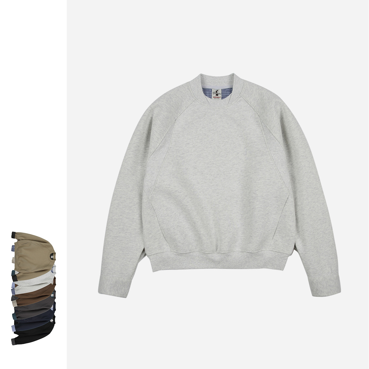 30代メンズファッション 丸首スウェットトレーナー春秋用カジュアルトップス全6色