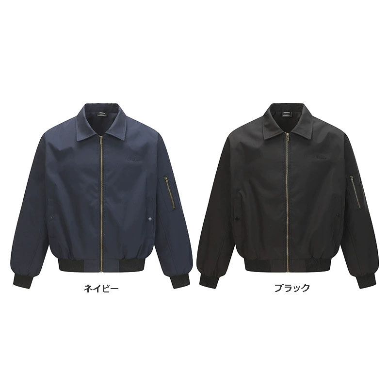 30代メンズファッション メンズ 秋冬 復古風フライトジャケット 全2色