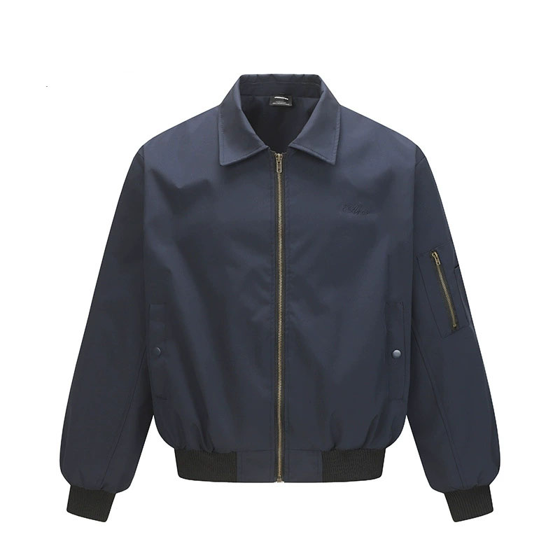30代メンズファッション メンズ 秋冬 復古風フライトジャケット 全2色