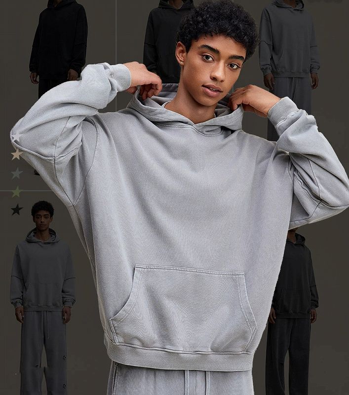 30代メンズファッション ビンテージ風パーカー メンズ ストリート系 秋冬新作 全5色