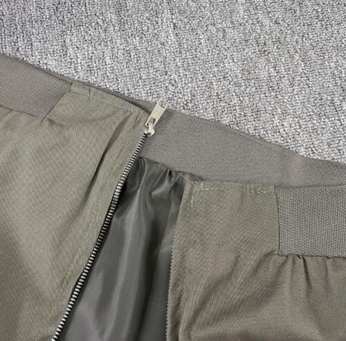 30代メンズファッション メンズライダース風ボンバージャケット黒