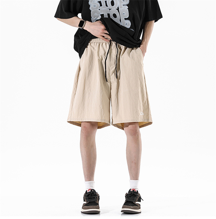 30代メンズファッション リラックスハーフパンツ