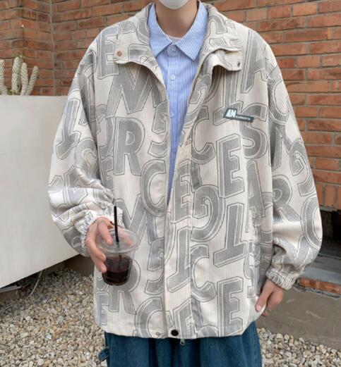 30代メンズファッション 秋冬コーデュロイジャケット メンズ黒