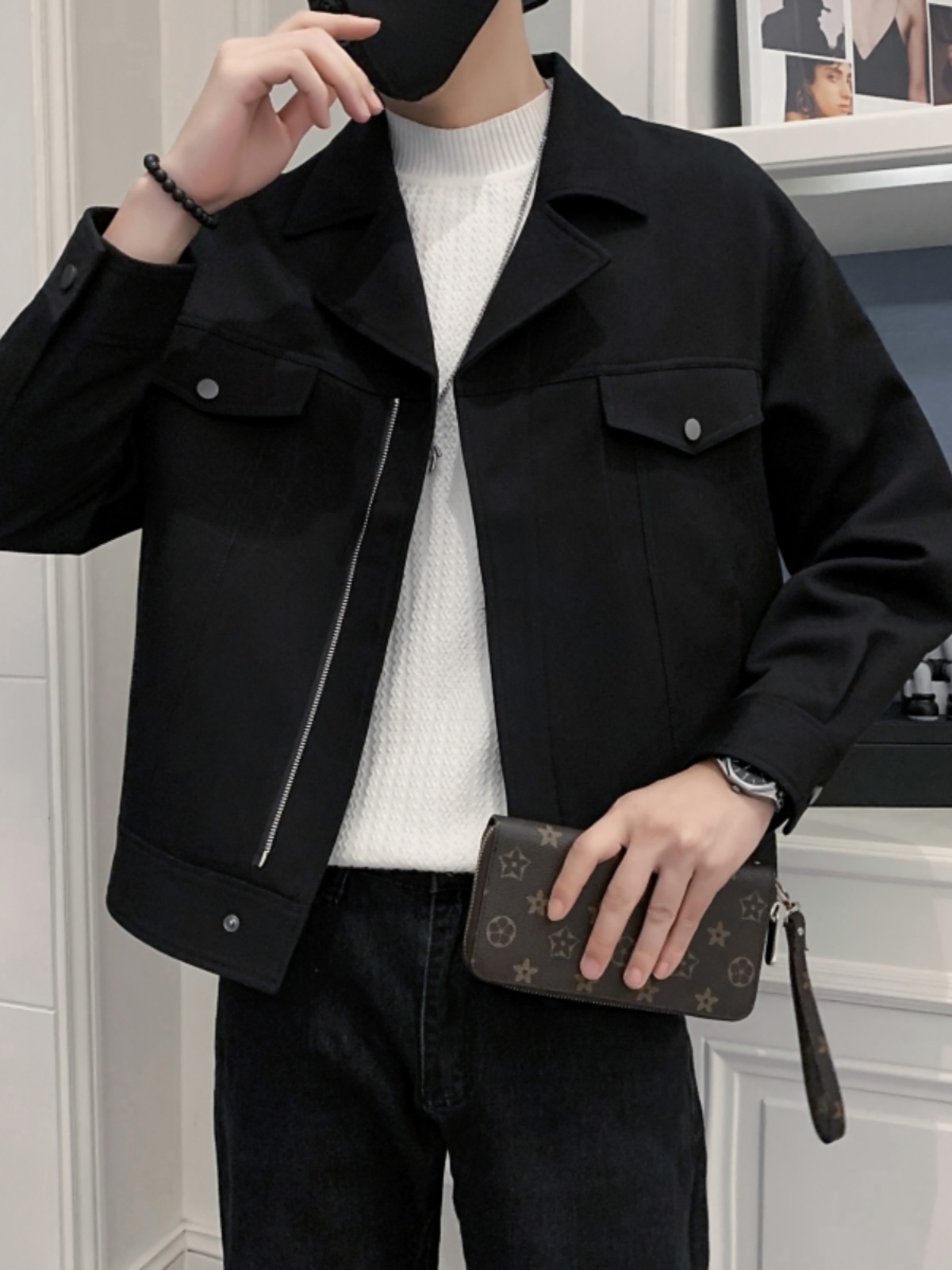 30代メンズファッション モダンワークジャケット