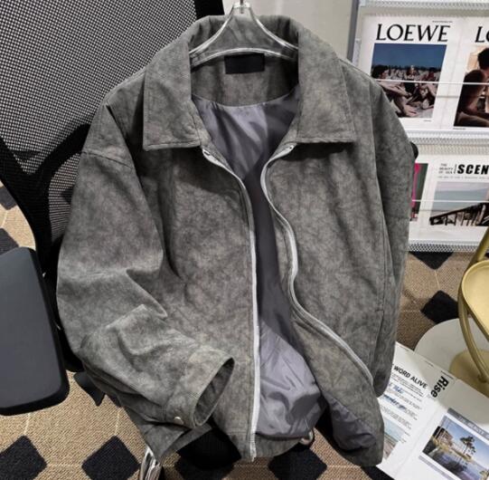 30代メンズファッション 絞り染風コーデュロイジャケット メンズアウター