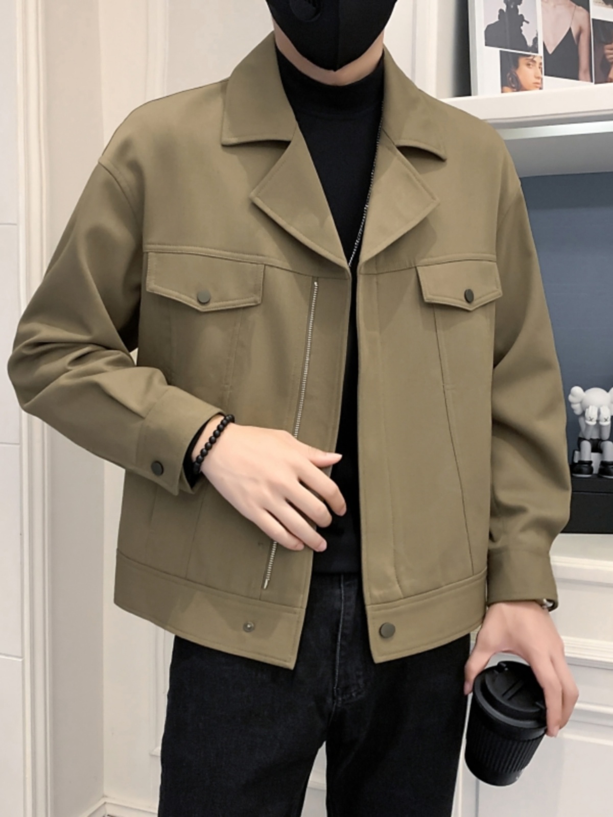30代メンズファッション モダンワークジャケット