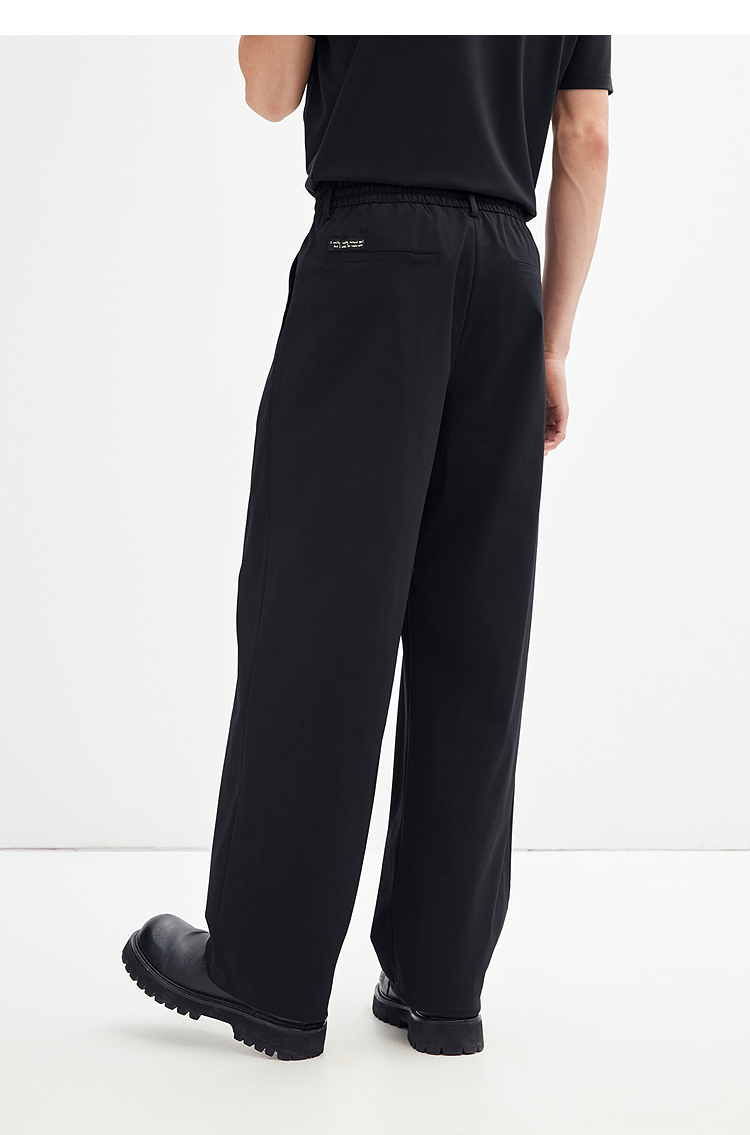 30代メンズファッション ゆったりシルエットワイドパンツ