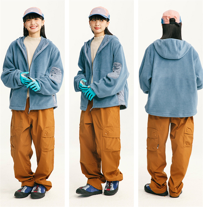 30代メンズファッション 無地ボア中綿ジャケットアウター