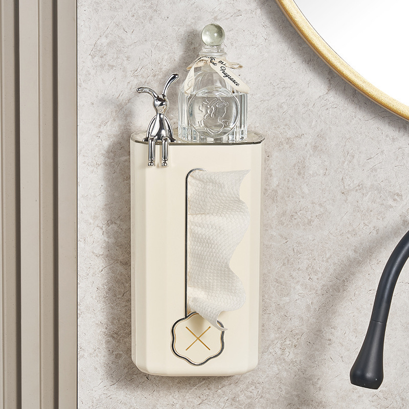 トイレ収納 壁掛け式多機能ハンドペーパーケース