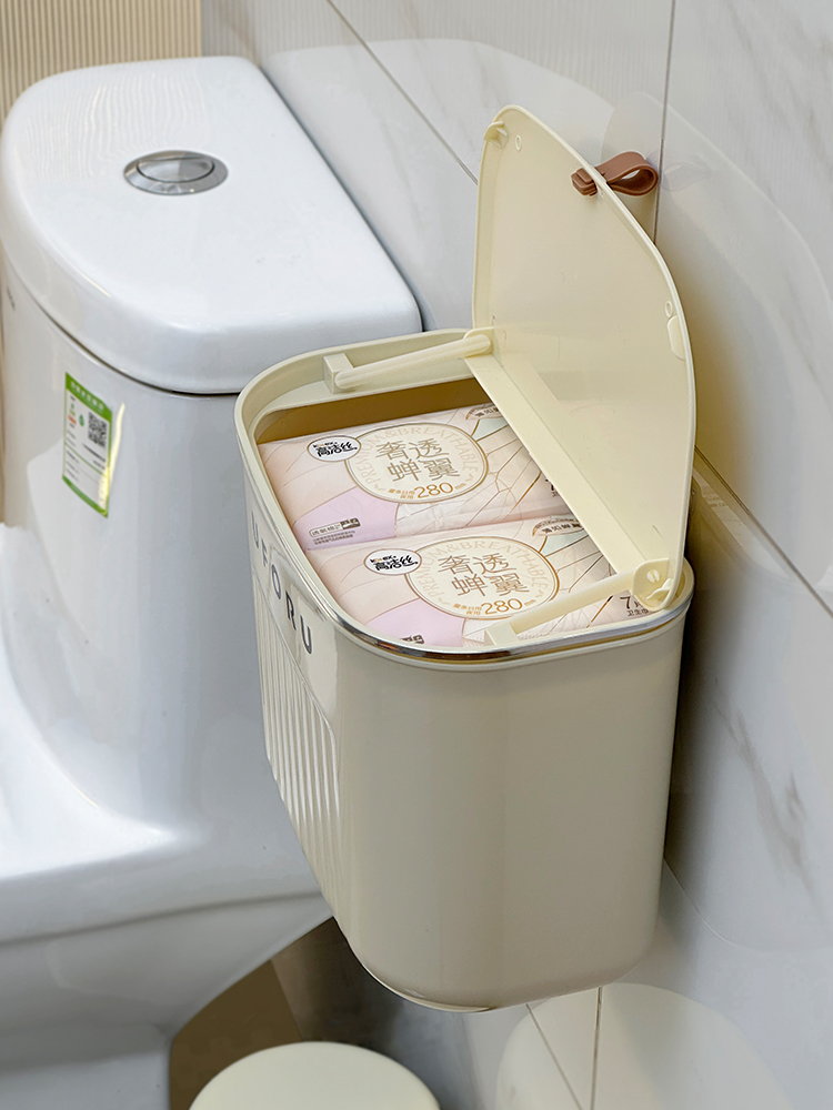 トイレ収納 壁掛け式キャラクター付きトイレットペーパー収納ケース
