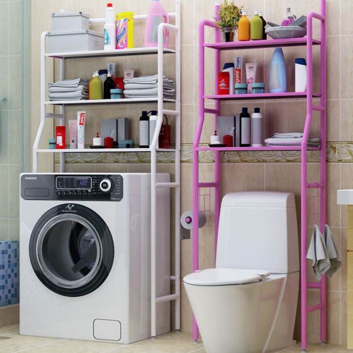 トイレ収納 洗濯機上活用ラック